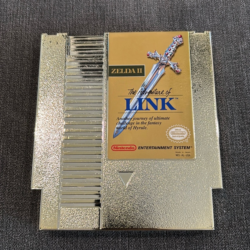 Zelda II- The Adventure of Link. Nintendo Entertainment System Game